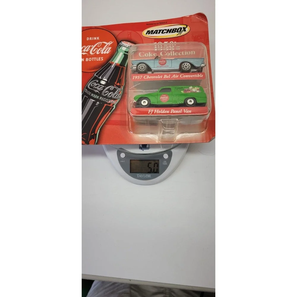 VTG Matchbox 1950's Coke Collection 2-Pack‎ '57 Chevrolet Bel Air Convertible
